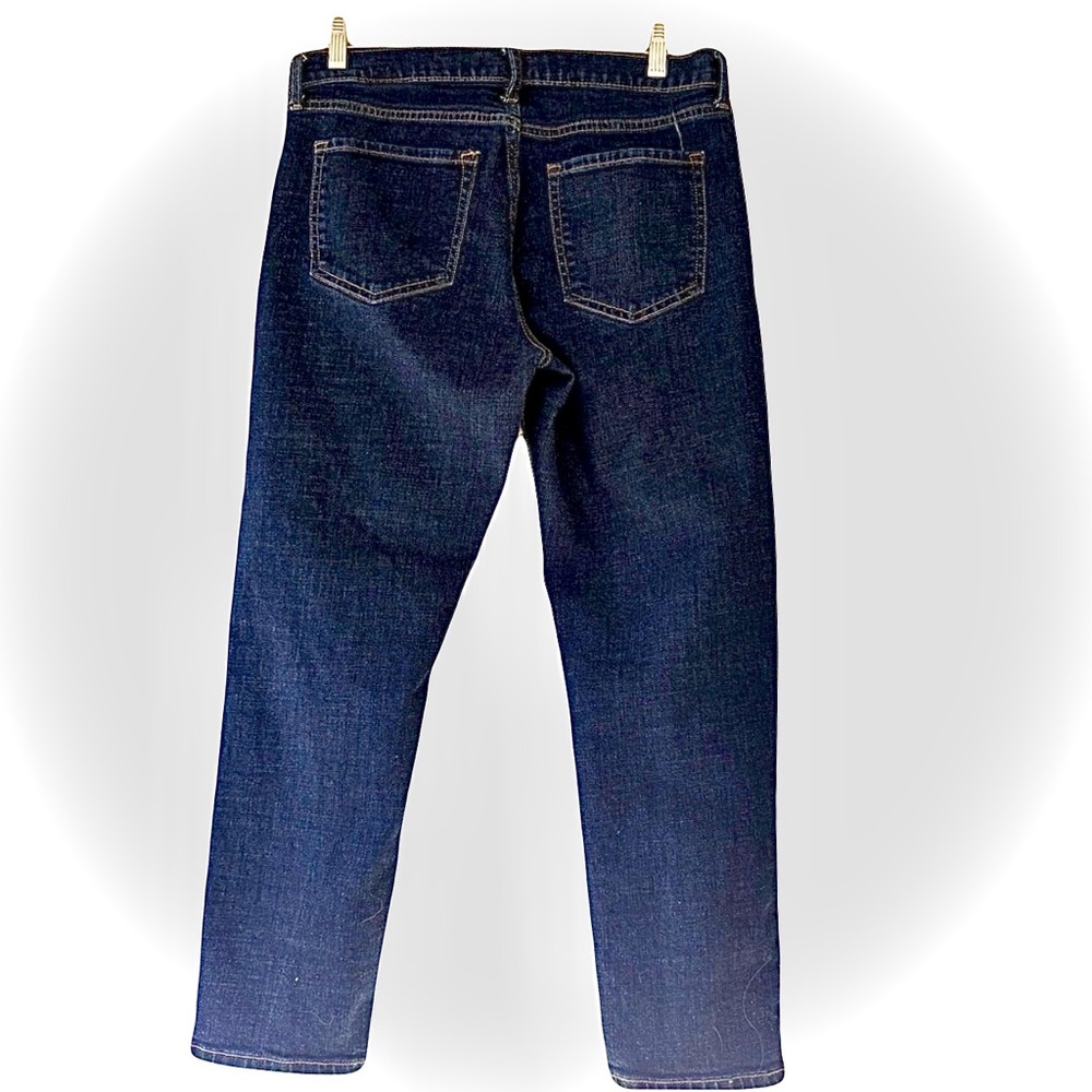 Banana Republic girlfriend jeans‎ womens size 29 / 8 dark wash preppy - Picture 2 of 8